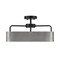 Westinghouse Chandelier SemiFlush- 40W 3-Light Stella Mira Wlnt Bnds Brshd Nkl Candelabra 6125700 - alternate 6